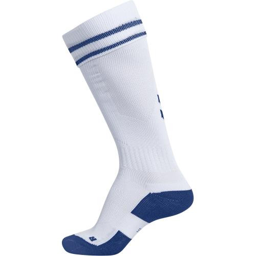 Hummel Element Football Sock - white/true blue (Grösse: 31-34) von Hummel