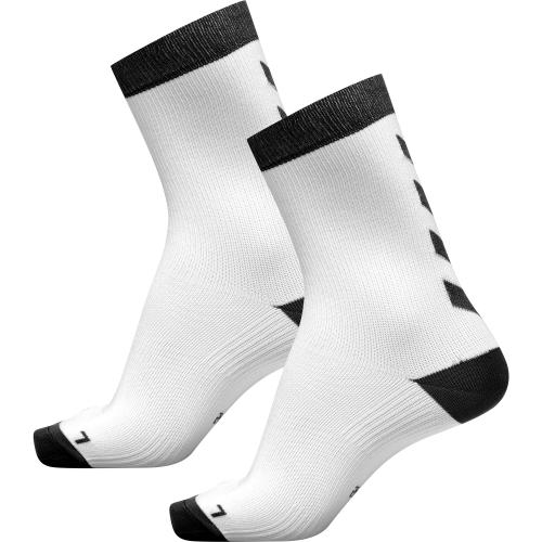 Hummel Element Indoor Sport Sock 2 Pack - white/black (Grösse: 27-30) von Hummel