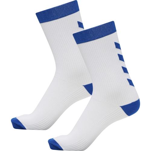 Hummel Element Indoor Sport Sock 2 Pack - white/true blue (Grösse: 27-30) von Hummel