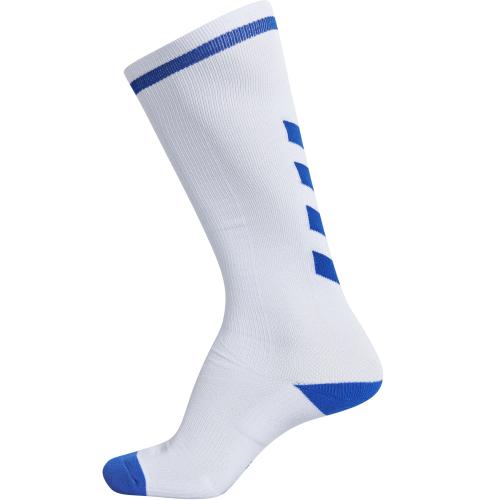 Hummel Elite Indoor Sock High - white/true blue (Grösse: 39-42) von Hummel