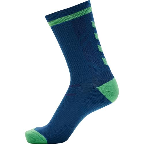 Hummel Elite Indoor Sock Low Pa - green ash/blue coral (Grösse: 31-34) von Hummel