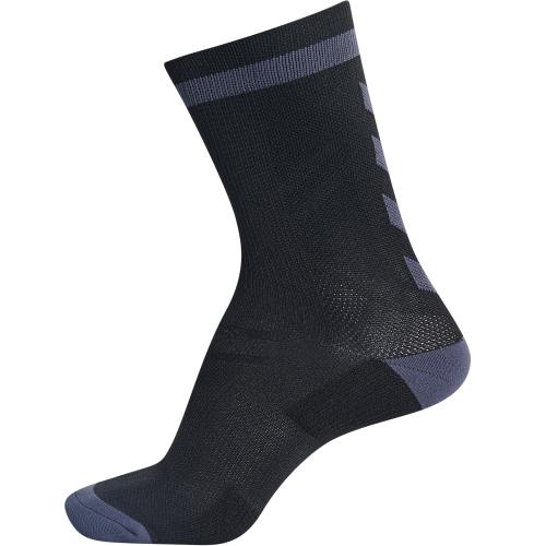 Hummel Elite Indoor Sock Low - black/asphalt (Grösse: 27-30) von Hummel