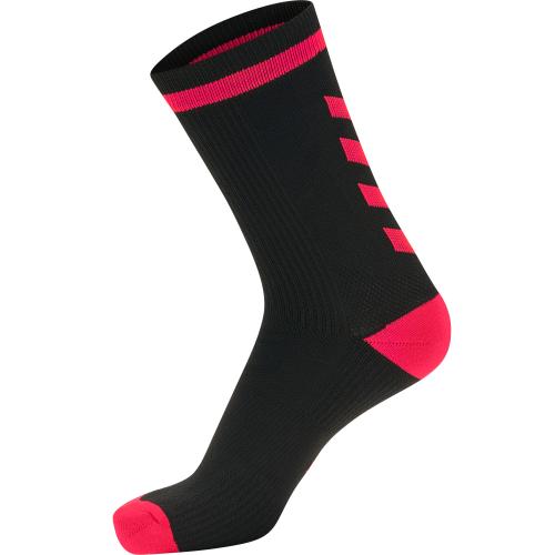 Hummel Elite Indoor Sock Low - black/diva pink (Grösse: 35-38) von Hummel