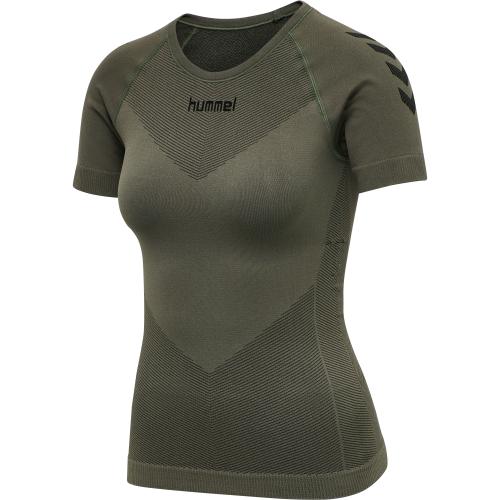 Hummel First Seamless Jersey S/S W - grape leaf (Grösse: XS-S) von Hummel