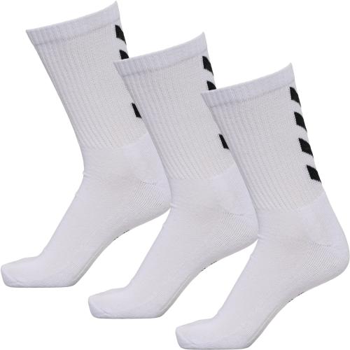 Hummel Fundamental 3-Pack Sock - white (Grösse: 36-40) von Hummel