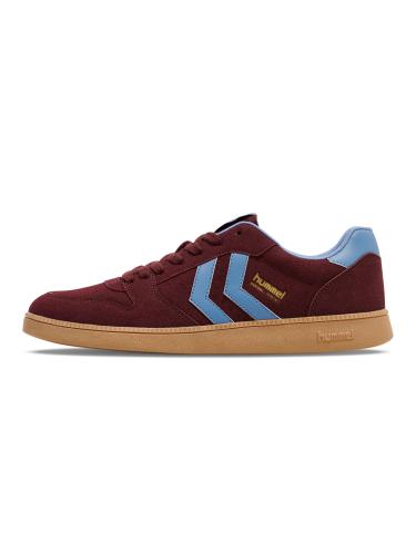 Hummel Handball Perfekt Synth. Suede - windsor wine/faded denim (Grösse: 41) von Hummel