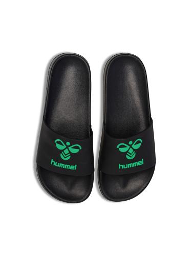 Hummel Hml Essential Pool Slide - black/jelly bean (Grösse: 36) von Hummel