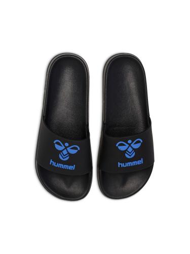 Hummel Hml Essential Pool Slide - black/true blue (Grösse: 36) von Hummel