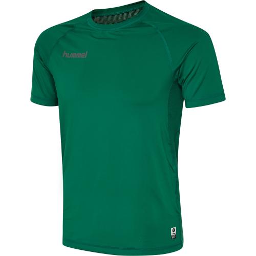 Hummel Hml First Performance Jersey S/S - evergreen (Grösse: L) von Hummel