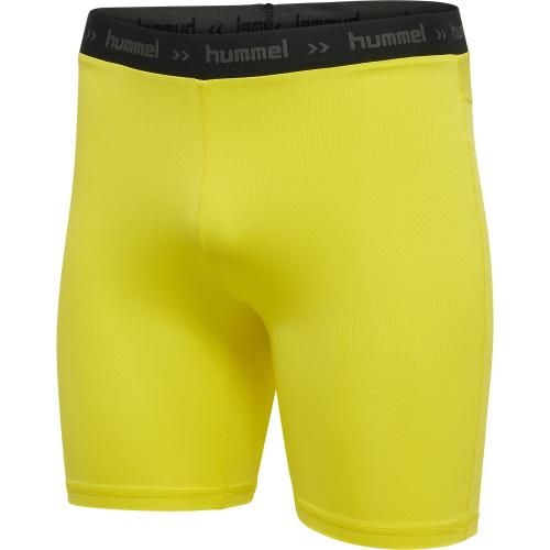 Hummel Hml First Performance Tight Shorts - blazing yellow (Grösse: XL) von Hummel