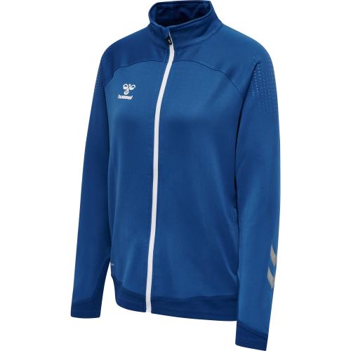 Hummel Hml Lead Women Poly Zip Jacket - true blue (Grösse: L) von Hummel