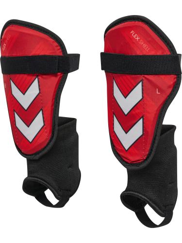 Hummel Hml Shin Guards Flex Shell - pompeian red (Grösse: 2XS) von Hummel