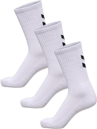 Hummel Hml3-Pack Socks Chevrons - white (Grösse: 39-42) von Hummel