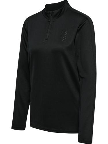 Hummel Hmlactive Pl Half Zip Woman - black (Grösse: 2XL) von Hummel