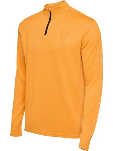 Hummel Hmlactive Pl Half Zip - blazing orange (Grösse: 2XL) von Hummel