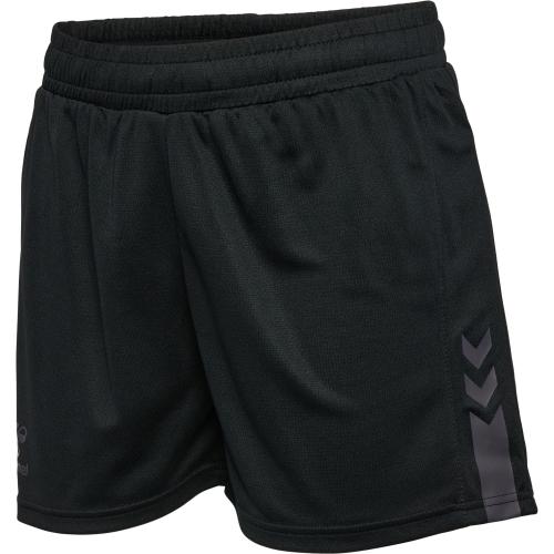 Hummel Hmlactive Pl Shorts Woman - black (Grösse: S) von Hummel