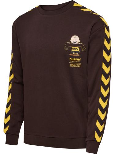 Hummel Hmlarchive Sweatshirt Peanuts - chocolate plum/chocolate plum (Grösse: L) von Hummel