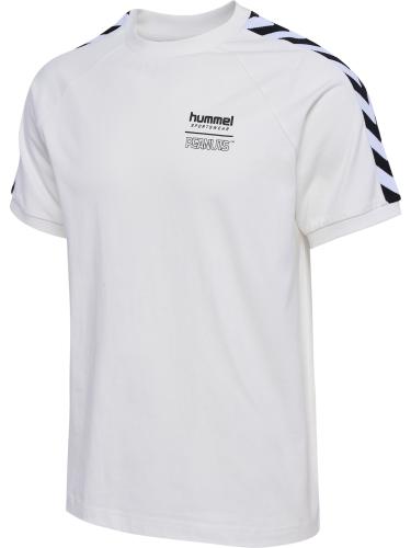 Hummel Hmlarchive T-Shirt S/S Peanuts - blanc de blanc/blanc de blanc (Grösse: S) von Hummel