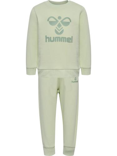 Hummel Hmlarine Crewsuit - fog green (Grösse: 104) von Hummel