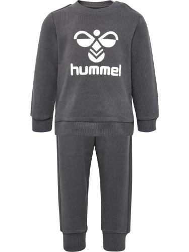 Hummel Hmlarine Crewsuit - forged iron (Grösse: 74) von Hummel