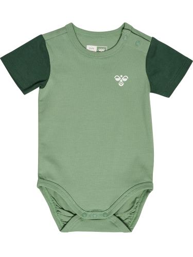 Hummel Hmlarnold Body S/S - hedge green (Grösse: 56) von Hummel