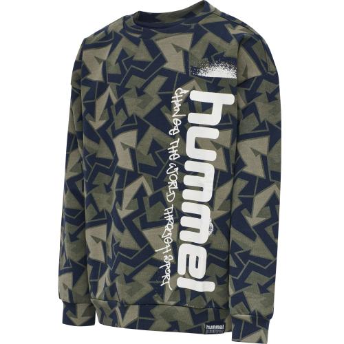 Hummel Hmlarrows Sweatshirt - black iris (Grösse: 110) von Hummel