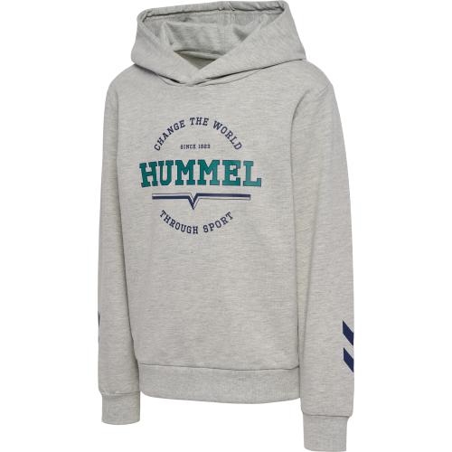 Hummel Hmlasher Hoodie - light grey melange (Grösse: 104) von Hummel