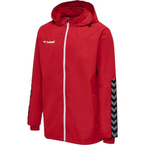 Hummel Hmlauthentic All-Weather Jacket - true red (Grösse: L) von Hummel