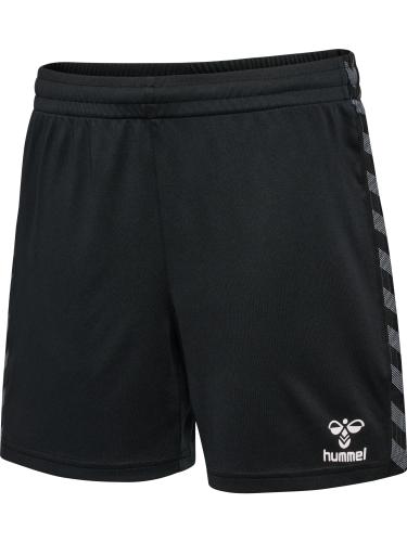 Hummel Hmlauthentic Pl Shorts Kids - black (Grösse: 176) von Hummel