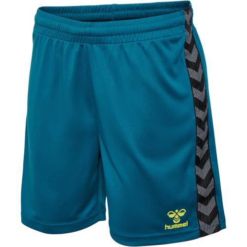 Hummel Hmlauthentic Pl Shorts Kids - blue coral (Grösse: 116) von Hummel