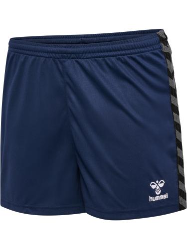 Hummel Hmlauthentic Pl Shorts Woman - marine (Grösse: L) von Hummel