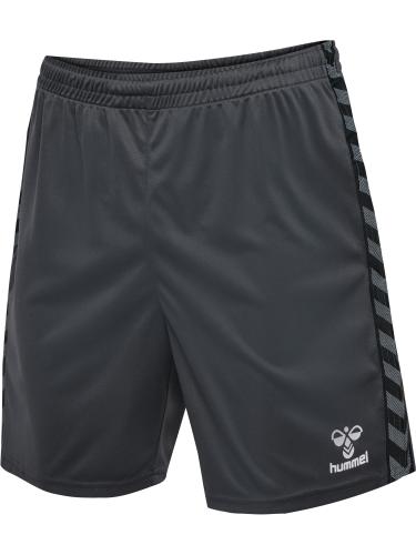 Hummel Hmlauthentic Pl Shorts - asphalt (Grösse: M) von Hummel