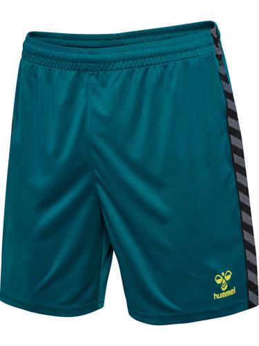 Hummel Hmlauthentic Pl Shorts - blue coral (Grösse: 3XL) von Hummel