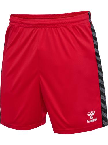 Hummel Hmlauthentic Pl Shorts - true red (Grösse: 3XL) von Hummel