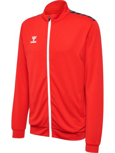 Hummel Hmlauthentic Pl Zip Jacket - true red (Grösse: S) von Hummel