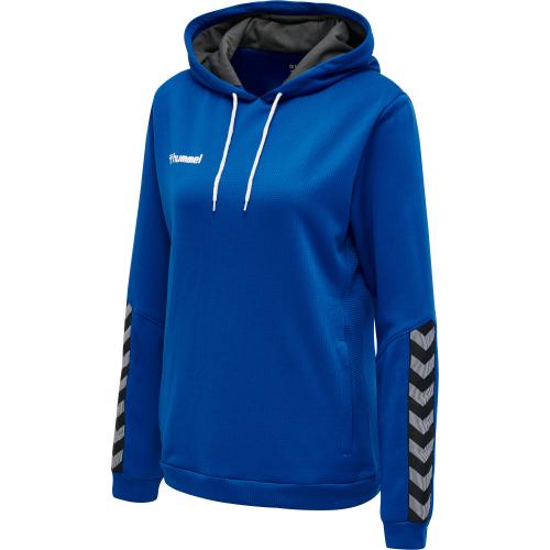 Hummel Hmlauthentic Poly Hoodie Woman - true blue (Grösse: L) von Hummel