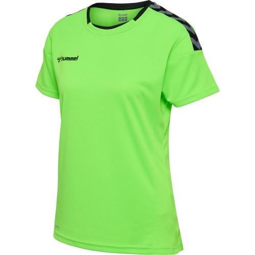 Hummel Hmlauthentic Poly Jersey Woman S/S - green gecko (Grösse: S) von Hummel