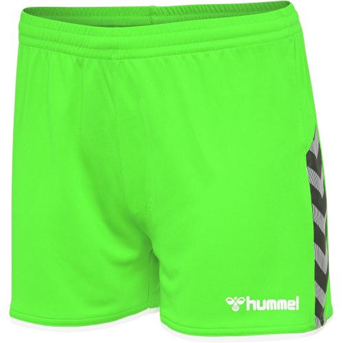 Hummel Hmlauthentic Poly Shorts Woman - green gecko (Grösse: S) von Hummel