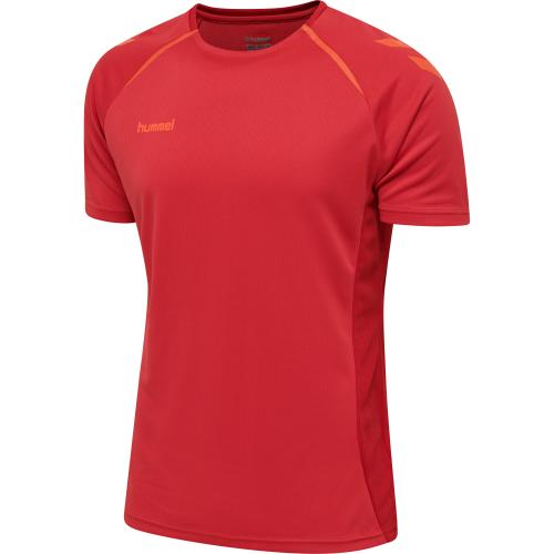 Hummel Hmlauthentic Pro Jersey S/S - chili pepper (Grösse: 2XL) von Hummel