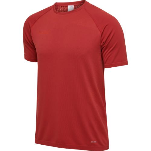 Hummel Hmlauthentic Pro Seamless Jersey S/S - chili pepper (Grösse: M) von Hummel