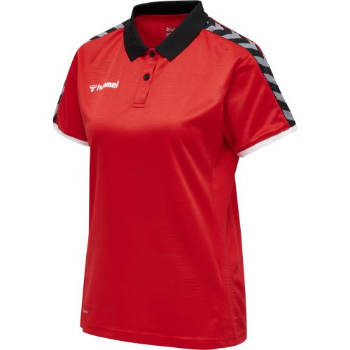 Hummel Hmlauthentic Woman Functional Polo - true red (Grösse: XS) von Hummel