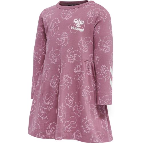 Hummel Hmlbeatrix Dress L/S - heather rose (Grösse: 98) von Hummel