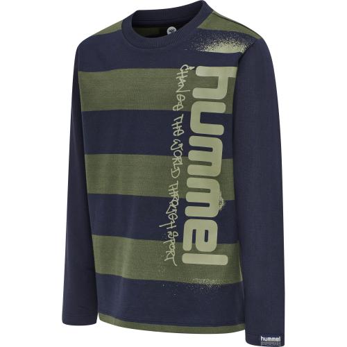 Hummel Hmlbenni T-Shirt L/S - thyme (Grösse: 122) von Hummel