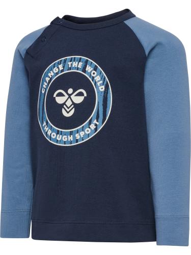 Hummel Hmlbobby T-Shirt L/S - blue nights (Grösse: 68) von Hummel