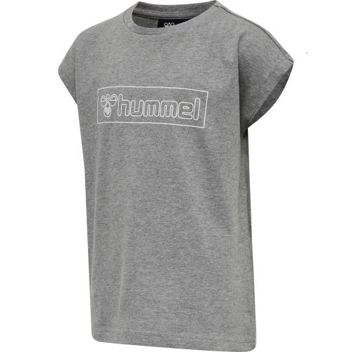 Hummel Hmlboxline T-Shirt S/S - medium melange (Grösse: 104) von Hummel