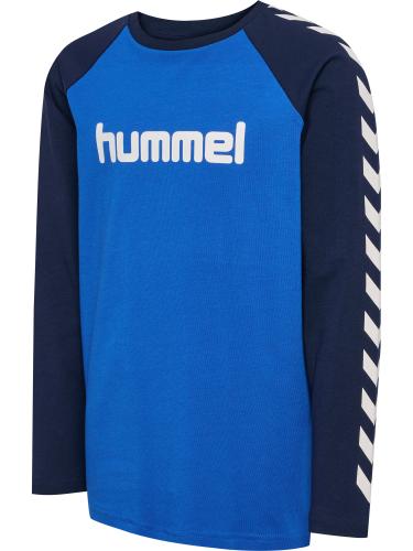 Hummel Hmlboys T-Shirt L/S - blue lolite (Grösse: 104) von Hummel