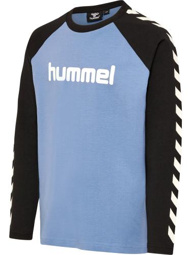 Hummel Hmlboys T-Shirt L/S - coronet blue (Grösse: 110) von Hummel