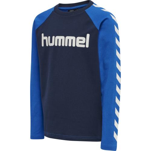 Hummel Hmlboys T-Shirt L/S - lapis blue (Grösse: 176) von Hummel