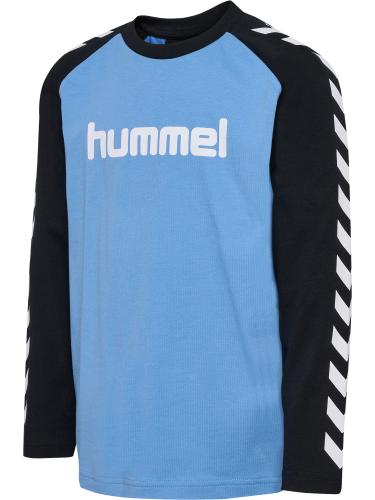 Hummel Hmlboys T-Shirt L/S - lichen blue (Grösse: 116) von Hummel