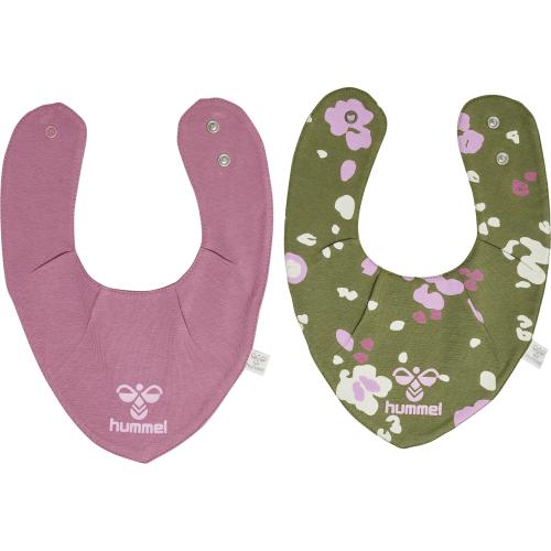 Hummel Hmlbumble Bib 2-Pack - heather rose (Grösse: ONE) von Hummel